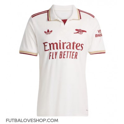 Dres Arsenal William Saliba #2 Tretina 2025-26 Krátky Rukáv Dres Arsenal William Saliba #2 Tretina 2025-26 Krátky Rukáv